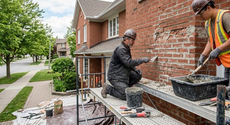 Brick Masonry Repair in Dime Box, TX