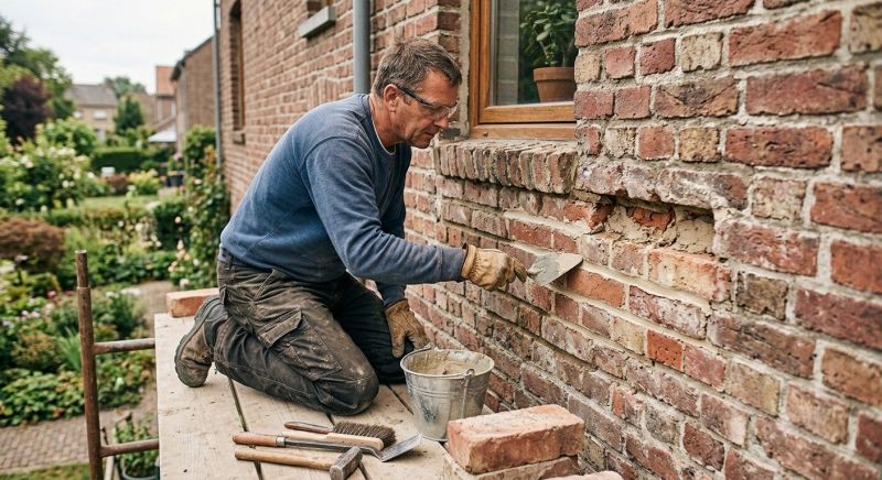 Brick Repair in Cedar Creek, TX