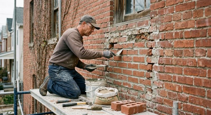 Brick Repair in Giddings, TX