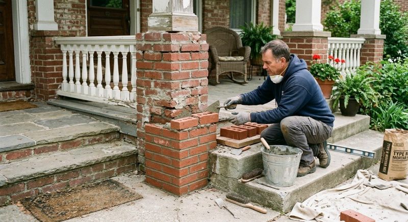 Brick Repair in Giddings, TX