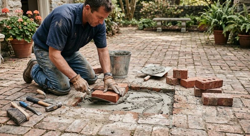 Brick Restoration in Cedar Creek, TX