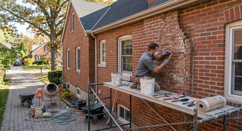 Brick Restoration in Manor, TX