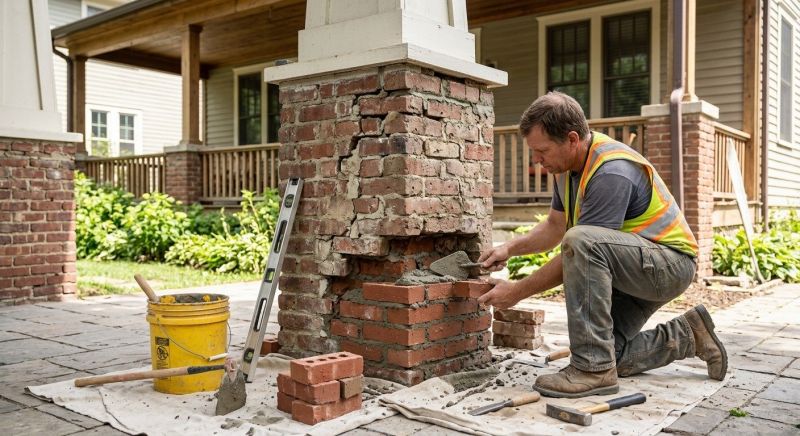 Brick Restoration in Smithville, TX