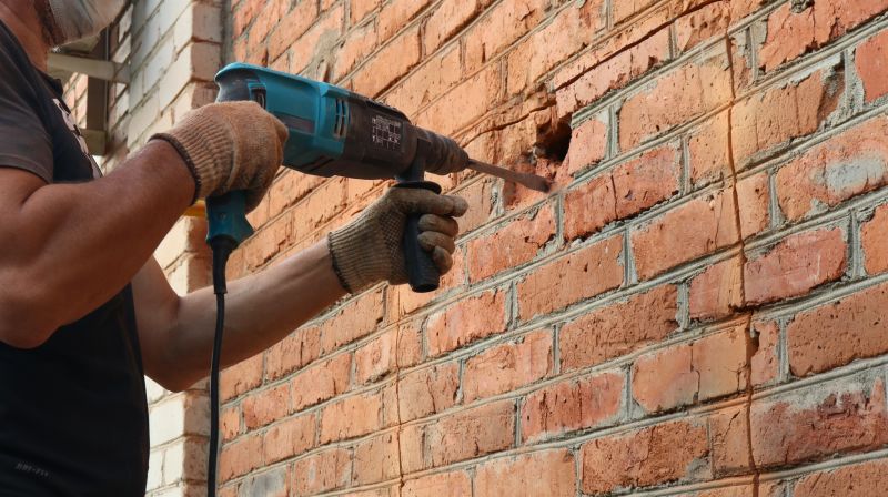 Brick Wall Repair in Del Valle, TX