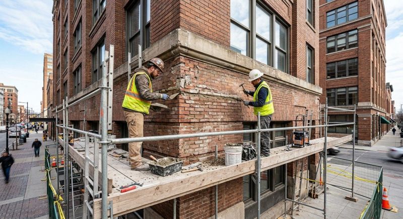 Commercial Masonry Repair in Cedar Creek, TX
