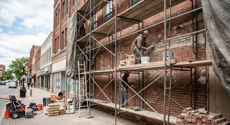 Commercial Masonry Repair in Cedar Creek, TX