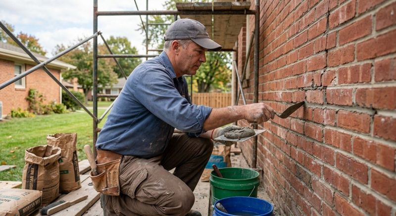 Masonry Repair in Dime Box, TX