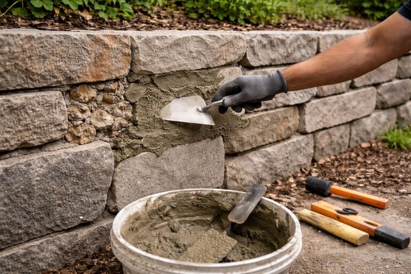 Retaining Wall Repair in Del Valle, TX