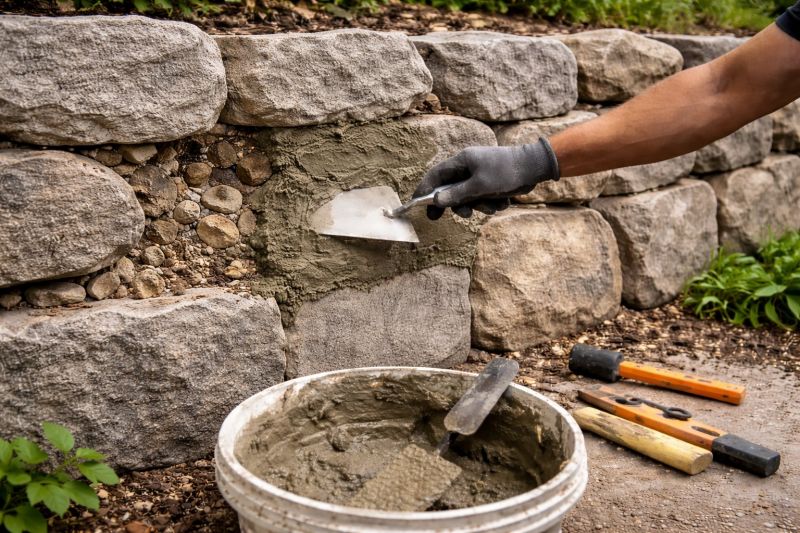 Retaining Wall Repair in Smithville, TX