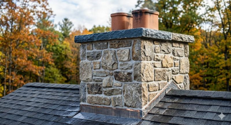 Stone Chimney Installation in Del Valle, TX