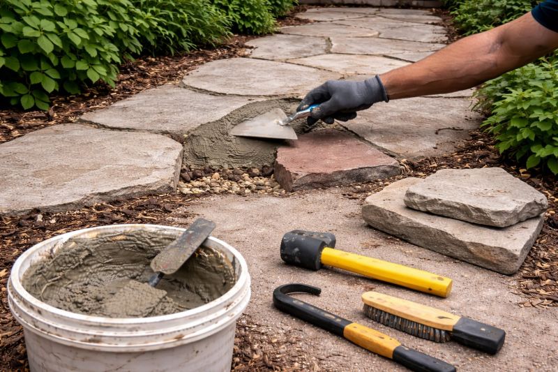 Stone Masonry Repair in Bastrop County, TX
