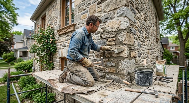 Stone Masonry Repair in Giddings, TX
