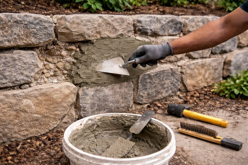 Stone Masonry Repair in Giddings, TX