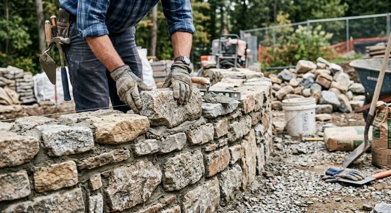 Stonework Installation in Elgin, TX