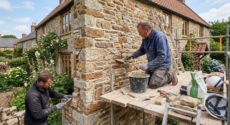 Stonework Repair in Cedar Creek, TX