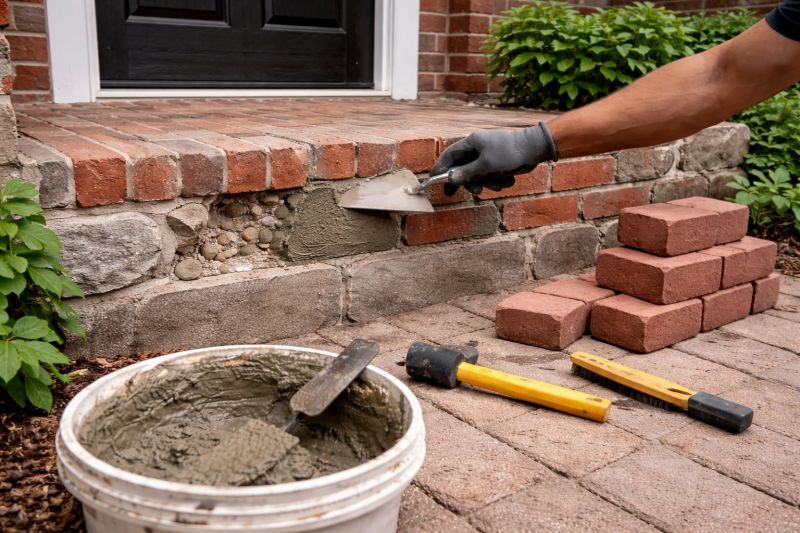 Stonework Repair in Lexington, TX